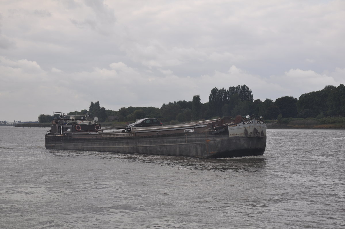 GMS Chrismi aufgenommen 20.08.2017 am Schelde in Antwerpen