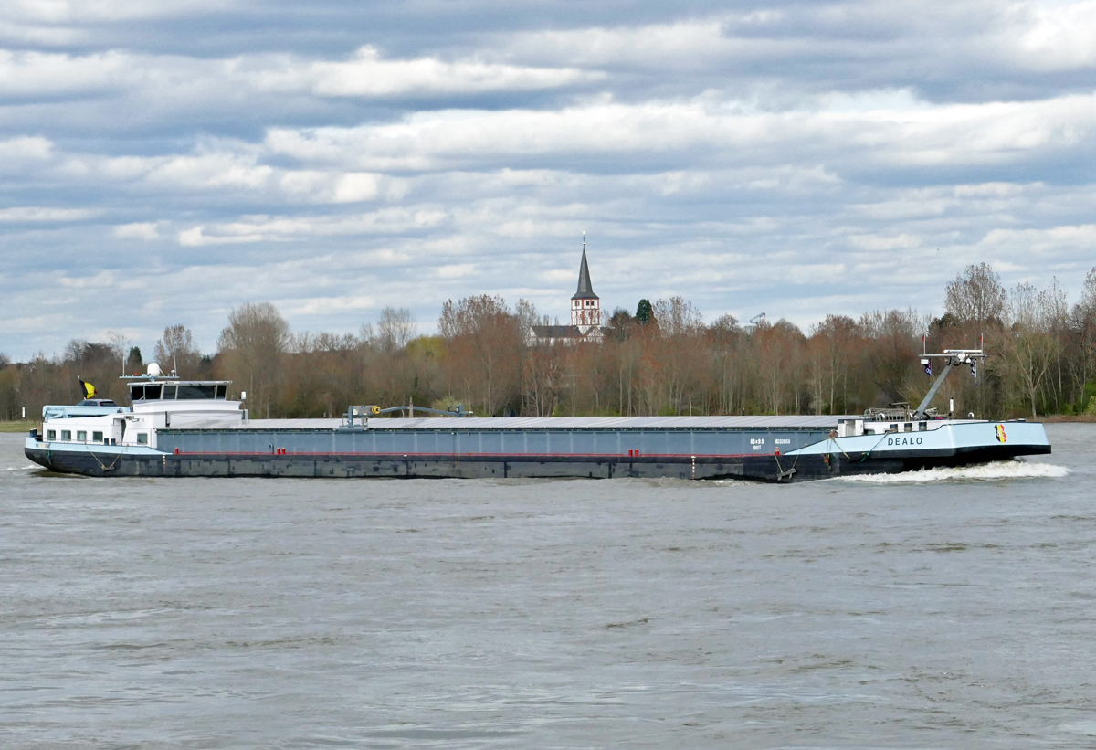 GMS Dealo auf dem Rhein bei Bonn - 15.03.2020