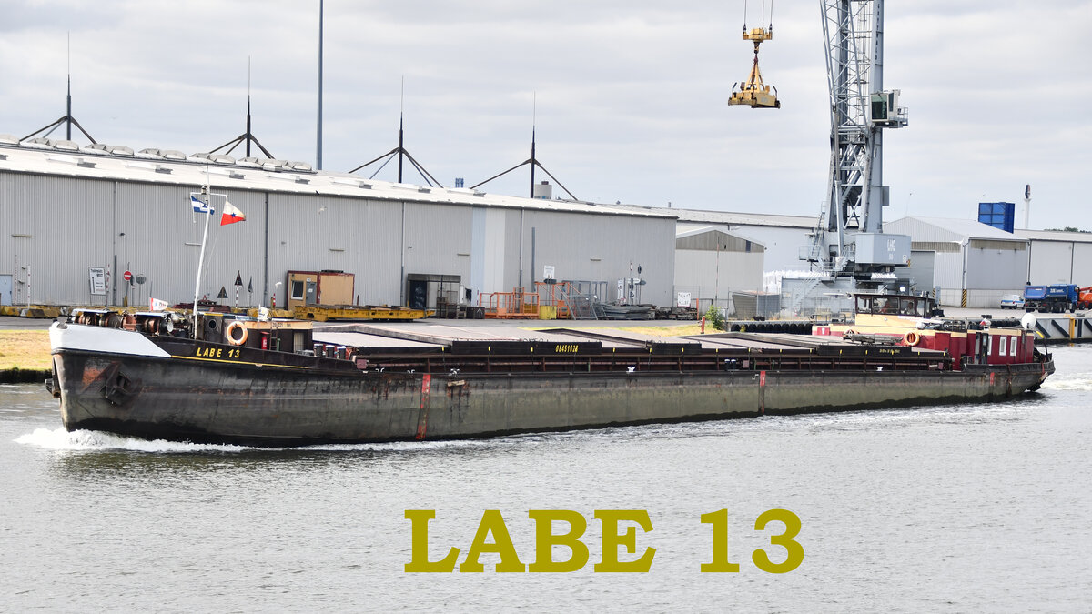 GMS LABE 13 (ENI 08451028) am 22.07.2022 in Lübeck 