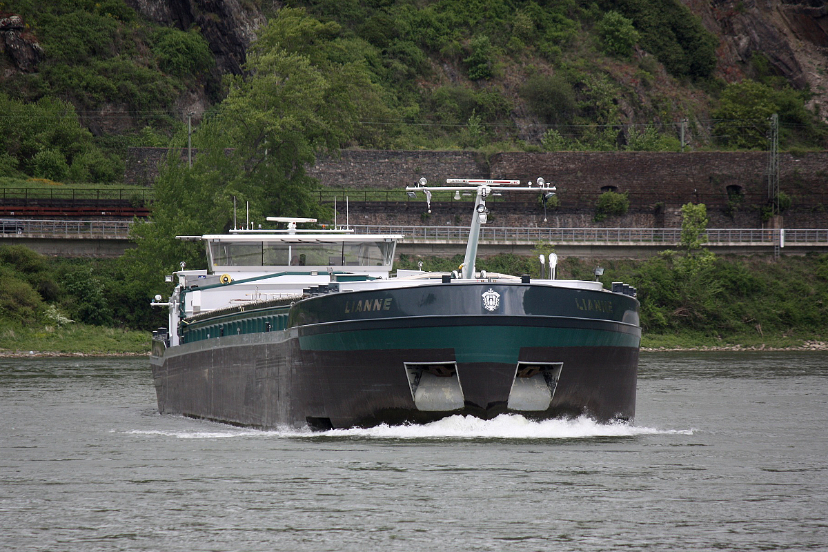 GMS Lianne (ENI:06105280) L.110m B.11,45m T.3160 in Oberwesel zu Berg am 30.04.2018