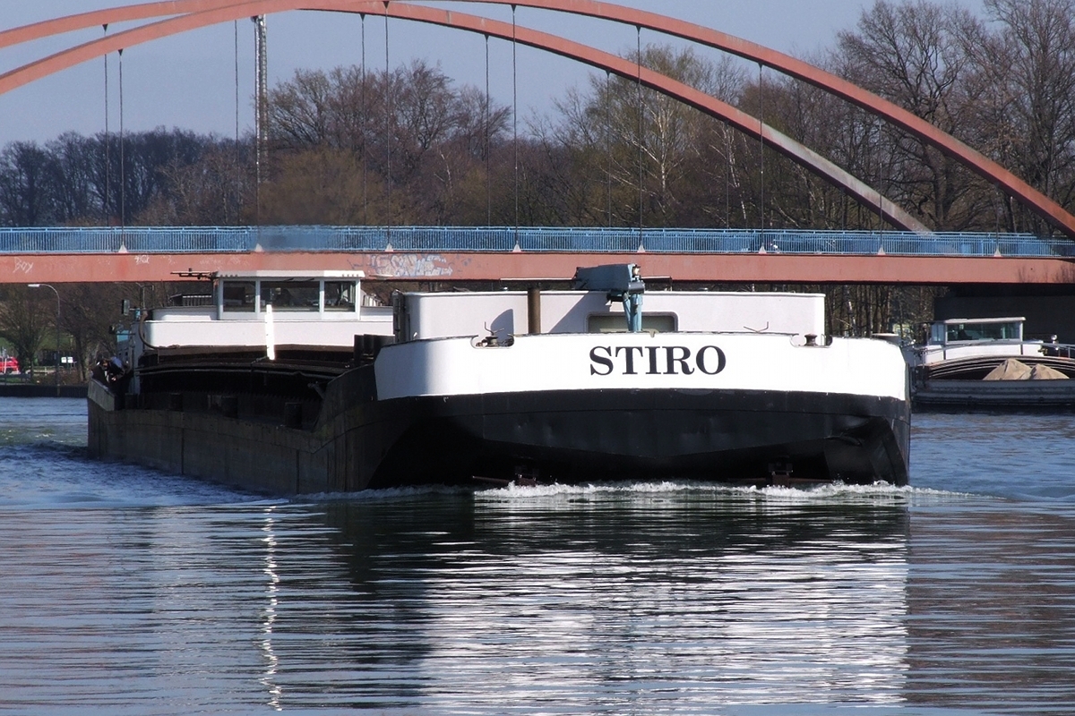 GMS Stiro (ENI:02315076) Baujahr:1973 am 29.03.2019 auf dem DEK am Dattelner Meer.