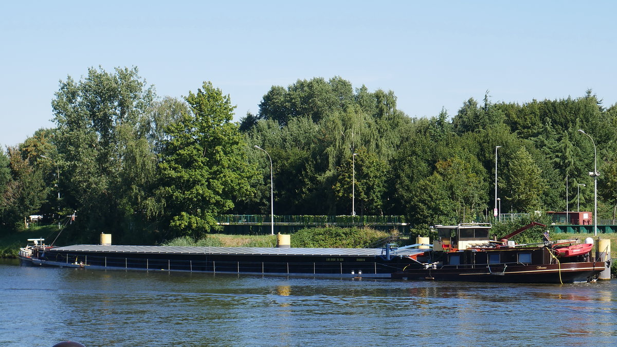 GMS Veronia ENI 04600110, gemeldet in Brake (früher Bremen) im oberen Schleusenkanal Geesthacht; 27.07.2018
