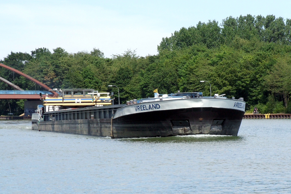 GMS Vreeland (ENI:02007106) L.85m B.9,55m T.1803 Baujahr:1972 am 19.07.2019 auf dem DEK bei Datteln.