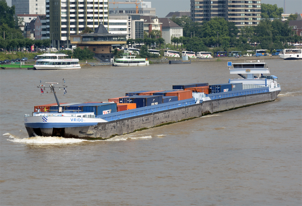 GMS  VRIDO II  auf dem Rhein in Köln - 31.07.2014