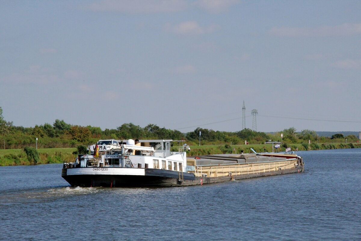 GMS  WIMA  (04801230 , 80 x 9,5m) am 14.09.2021 im  MITTELLANDKANAL  Höhe Barleber Seen zu Berg Richtung Trogbrücke in Fahrt.