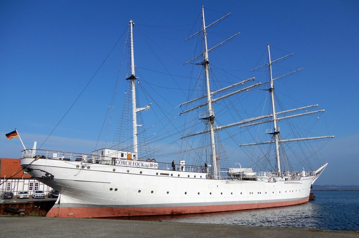 GORCH FOCK I am 23.10.19 in Stralsund