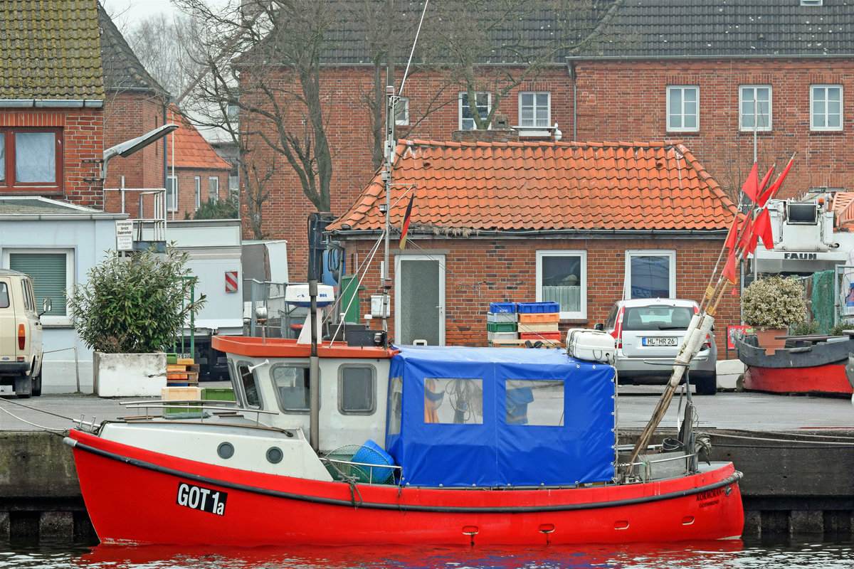 GOT 1a am 15.4.2018 im Hafen von Lübeck-Travemünde