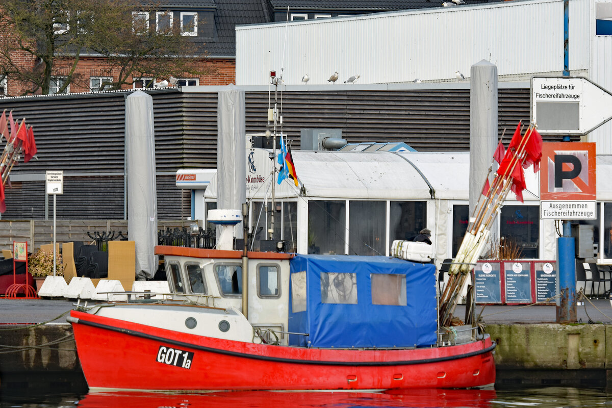 GOT 1a KORMORAN am 23.12.2022 in Lübeck-Travemünde