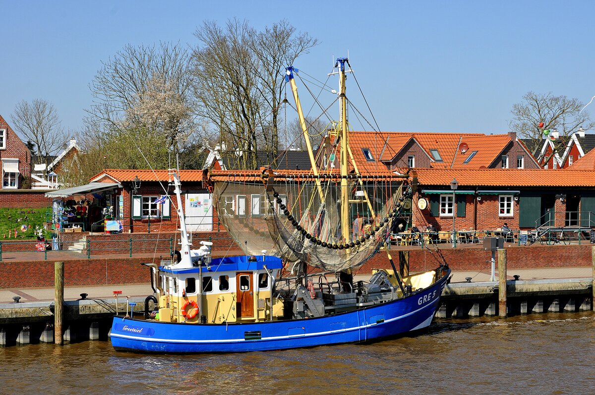 GRE 5 (MARTJE) (Krabbenkutter, Deutschland, Mmsi: 211168000) (Greetsiel, 11.04.2016).