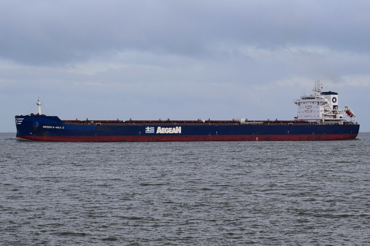 GREEN K - MAX 2 , Bulk Carrier , IMO 9838060 , Baujahr 2020 , 229 x 32 m , Cuxhaven , 12.11.2021