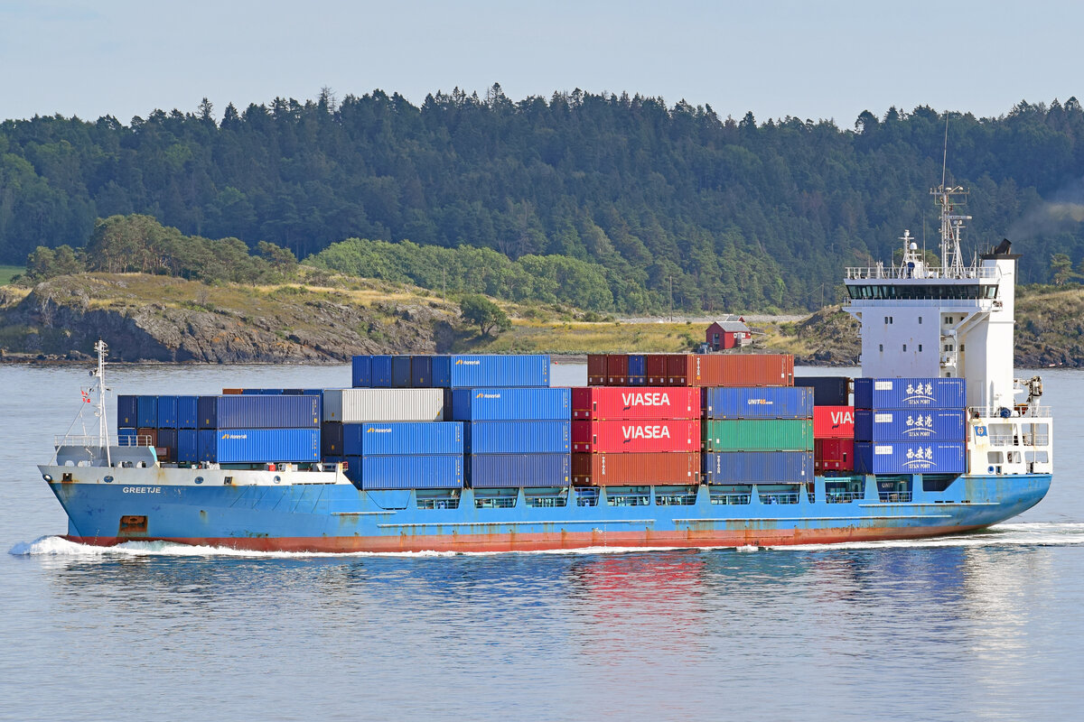 GREETJE (IMO 9186388) am 18.7.2021 im Oslofjord