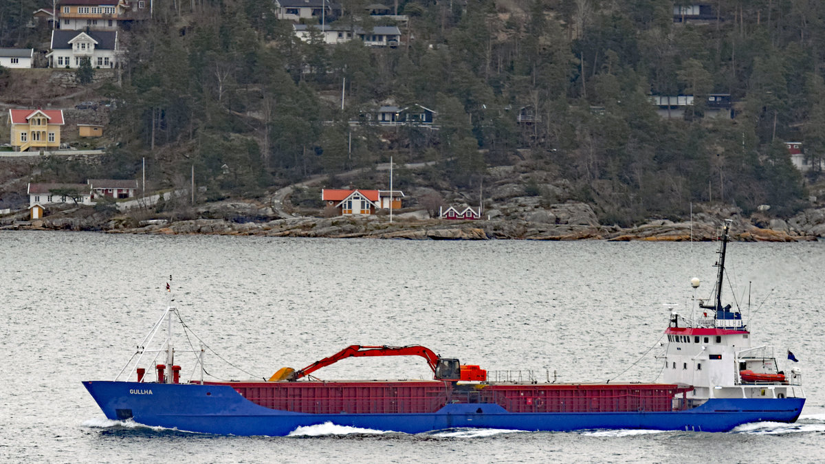 GULLHA (IMO: 7311769) am 10.02.2020 im Oslofjord