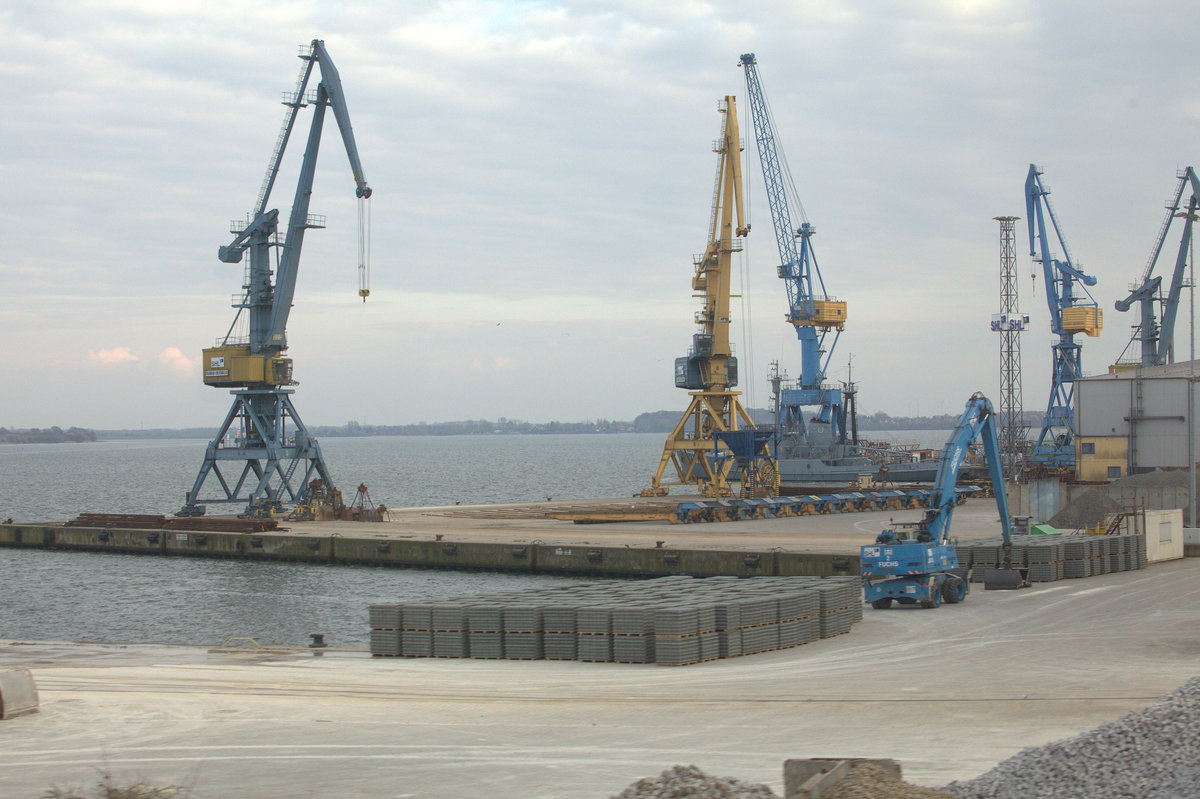 Hafen Stralsund. 28.04.2017 18:50 Uhr.