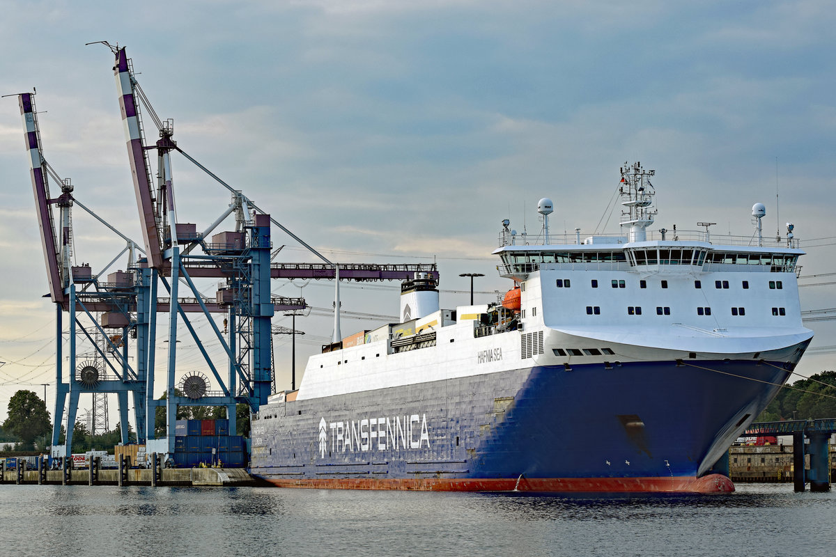 HAFNIA SEA (IMO 9357602) am 16.08.2019 in Lübeck