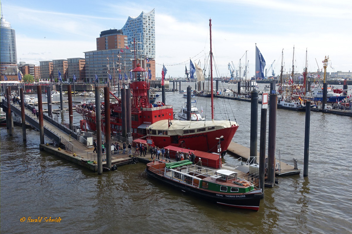 Hamburg am 11.5.2019 (Hafengeburtstag), Sportboothafen /