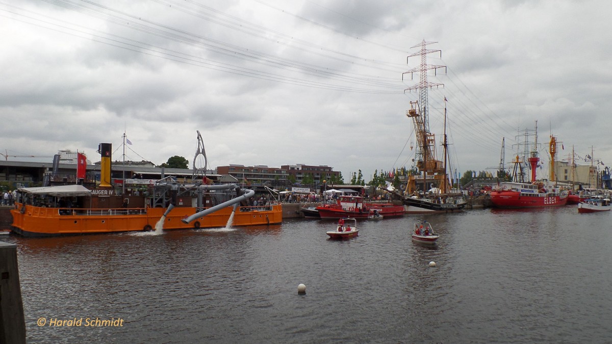 Hamburg am 1.6.2014: Harburger Binnenhafenfest