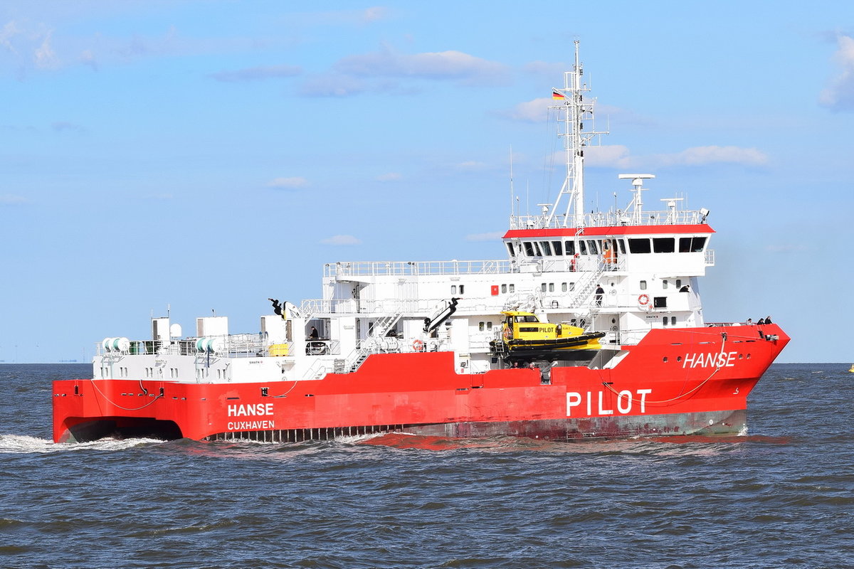 Hanse , Pilotentender , IMO 9199957 , Baujahr 2000 , 49.81 × 22.6m , Cuxhaven , 14.05.2019