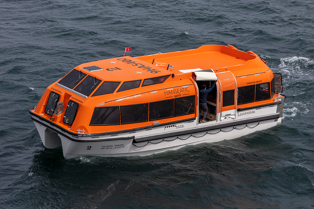 Hanseatic spirit Tender 2, 12.06.2022 Stromness, Orkneyinseln