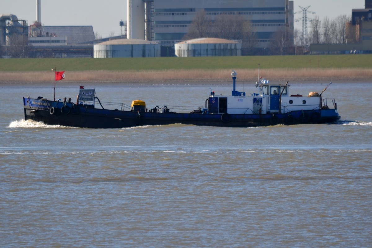 HANSESLOP 6   Bunkerschiff   12.03.2014  Bremerhaven