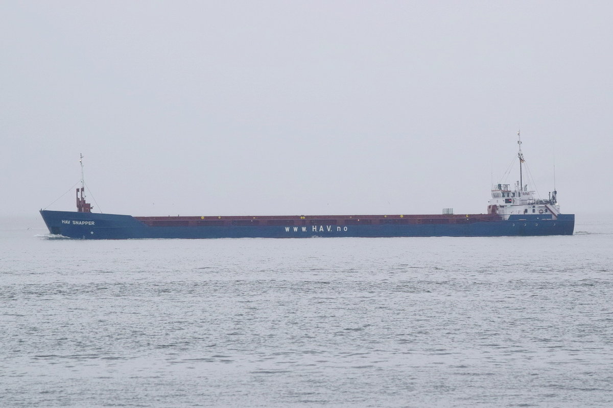 HAV SNAPPER , General Cargo , IMO 9001813 , Baujahr 1991 , 88.16 × 12.5m , Cuxhaven , 18.12.2018