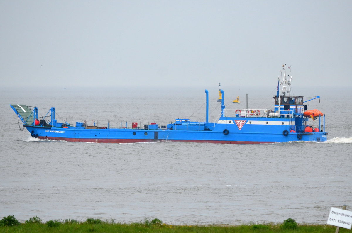 H.C. HAGEMANN I , Versorgungsschiff , IMO 8857813 , Baujahr 1955 , 37.5 × 8m , 16.05.2017  Cuxhaven