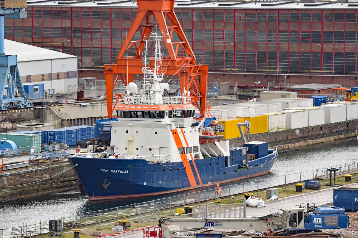 HDW HERKULES (IMO 5148754) am  09.02.2020 in Kiel