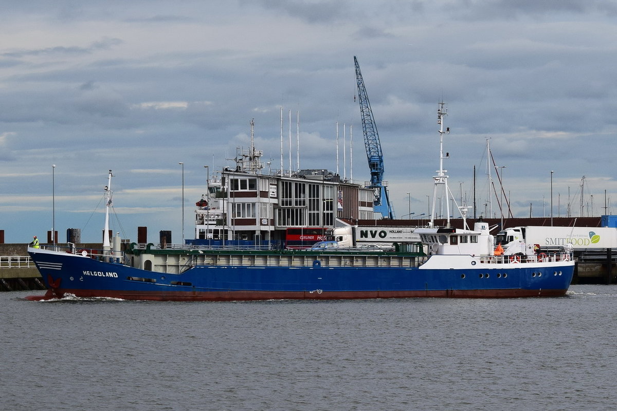 HELGOLAND , General Cargo , IMO 6417657 , Baujahr 1964 , 45.52 × 7.5m , 14.09.2017 Cuxhaven