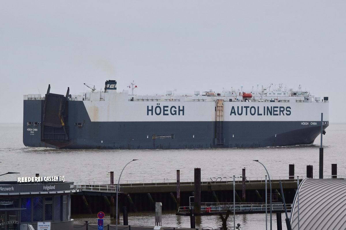 HÖEGH CHIBA , Fahrzeugtransporter , IMO 9303558 , Baujahr 2006 , 199.1 x 32.24 m , 20.03.2020