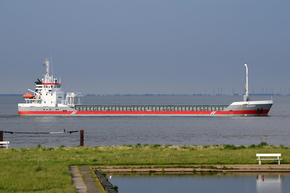 HYDRA , Containerschiff , IMO 9356488 , Baujahr 2007 , 89 × 11.8m , 104 TEU , 20.05.2017  Cuxhaven