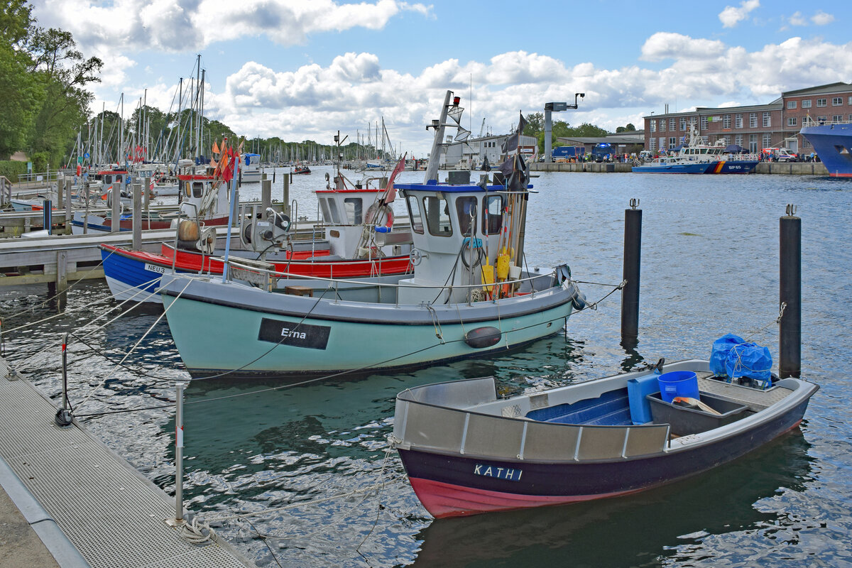 Im Hafen von Neustadt / Holstein am 16.07.2022