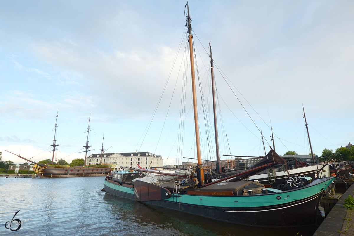 Im Museumshafen von Amsterdam (August 2012)