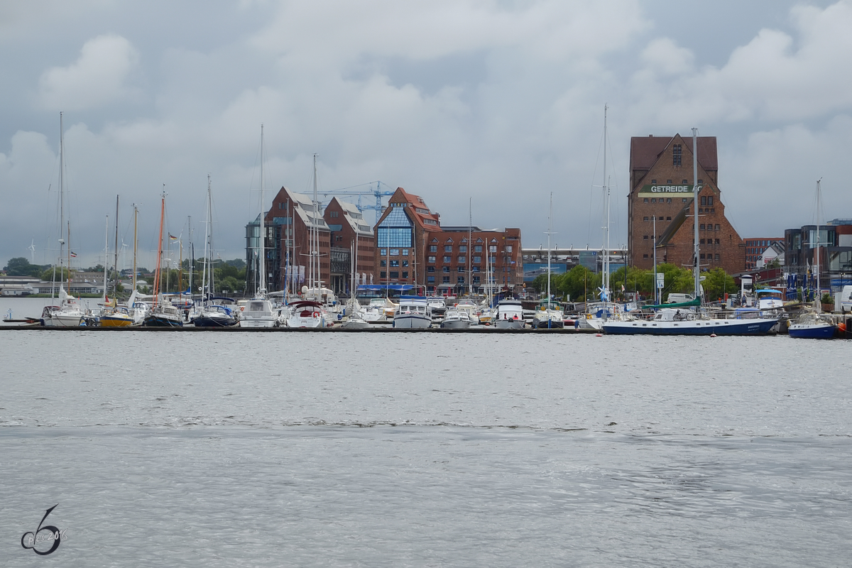 Im Stadthafen von Rostock (August 2012)