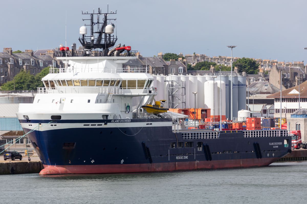 Island Discoverer, IMO-9741281, 11.06.2022 Aberdeen, Schottland