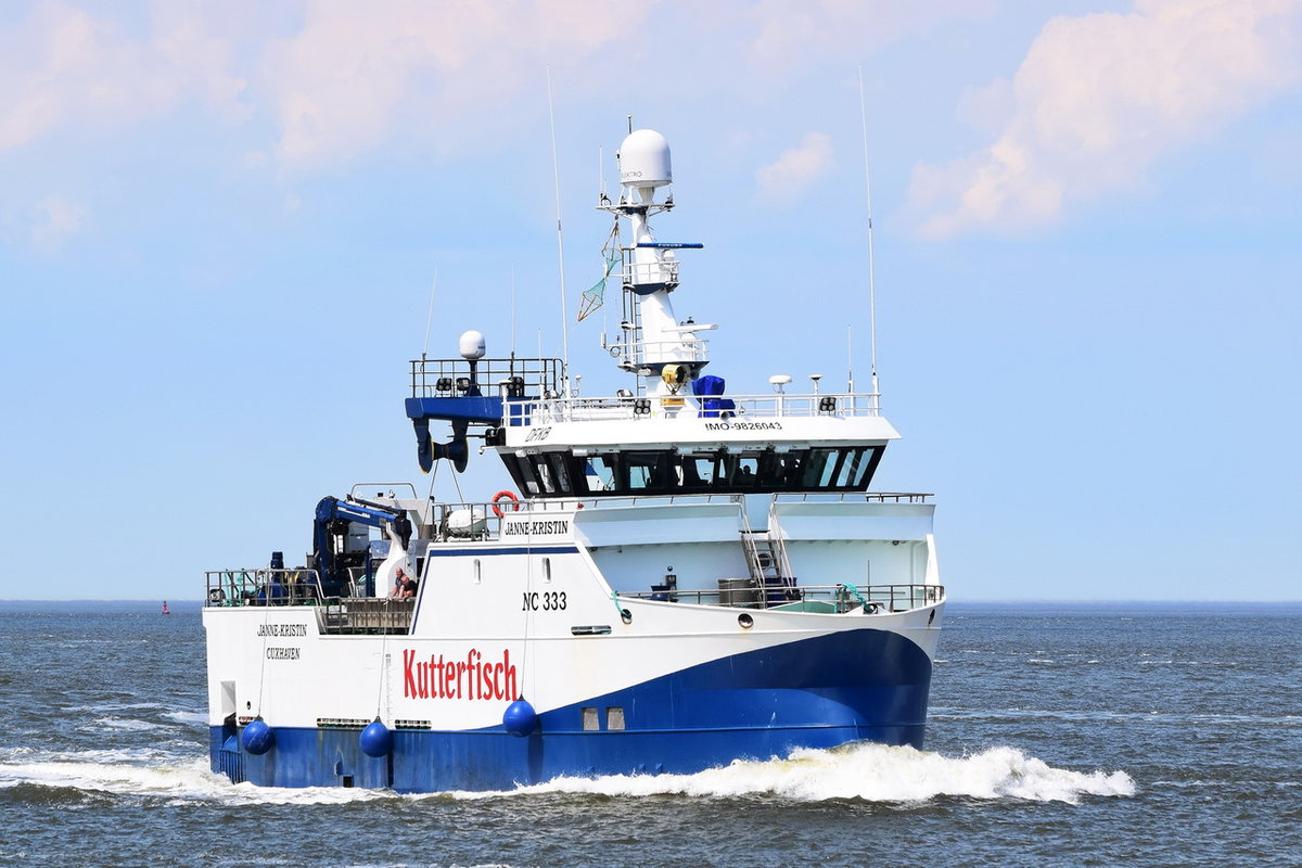 JANNE-KRISTIN  NC 333 , Trawler , IMO 9826043 , Baujahr 2019 , 35.3 x 10.23 m , 03.06.2020 , Cuxhaven