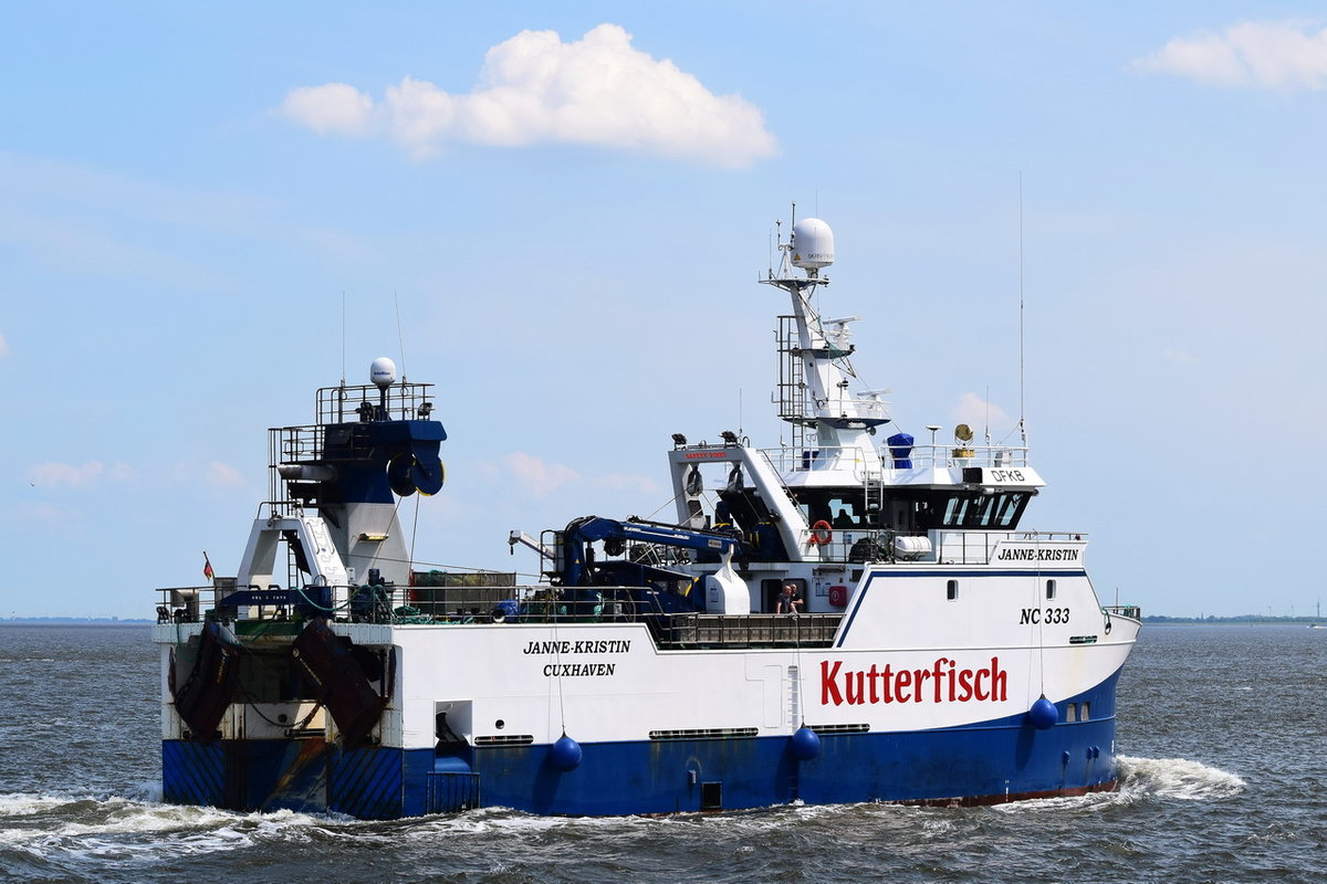 JANNE-KRISTIN NC 333 , Trawler , IMO 9826043 , Baujahr 2019 , 35.3 x 10.23 m , 03.06.2020 , Cuxhaven