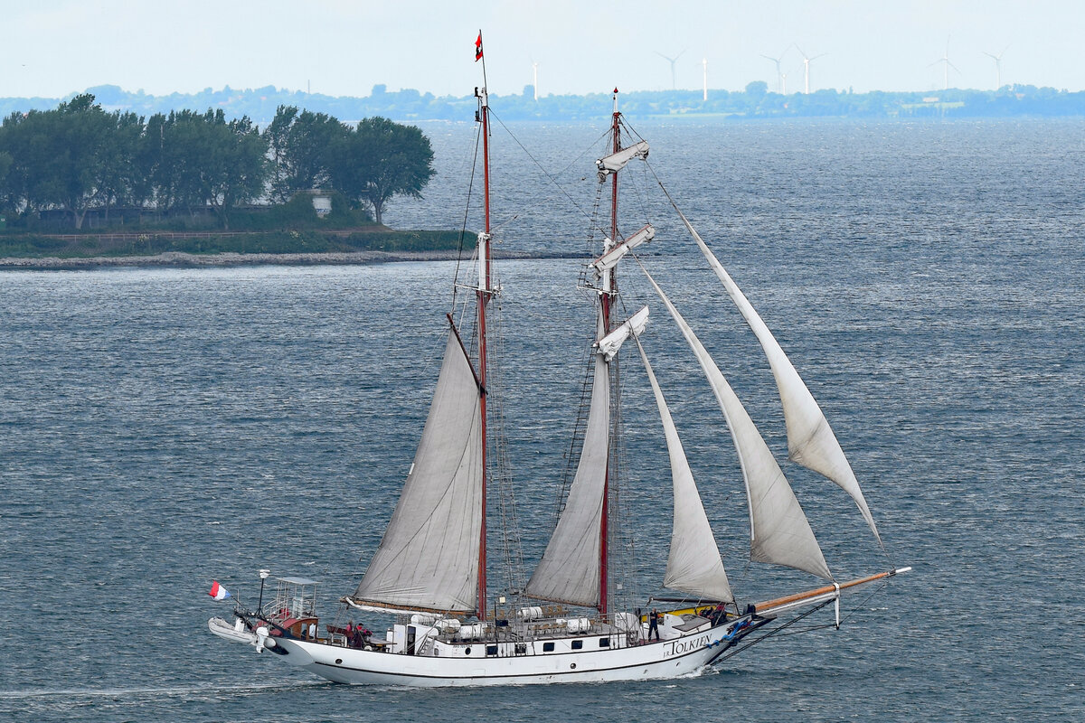 J.R.TOLKIEN (IMO 7017064) am 13.06.2022 in der Kieler Förde