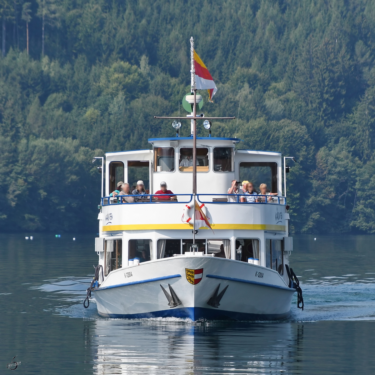 K-12004  Kärnten  Ende August 2019 auf dem Millstätter See.