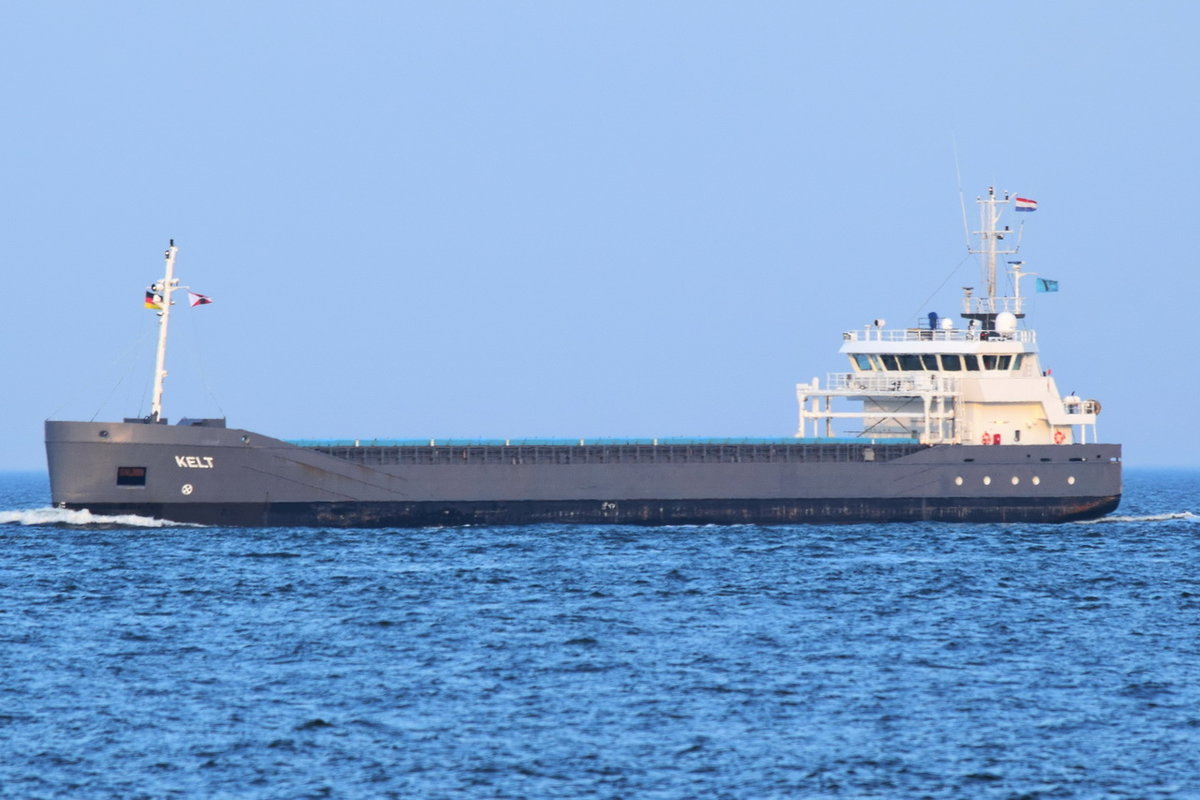 KELT , General Cargo , IMO 9489534 , Baujahr 2009 , 82.5m × 12.5m ,  bei der Alten Liebe Cuxhaven am 03.09.2018
