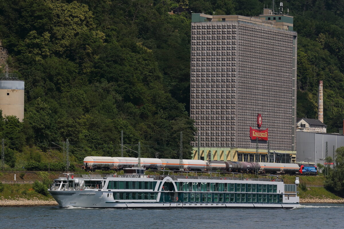 KFGS Amadeus Queen am 22.06.2025 in Lahnstein am Rhein