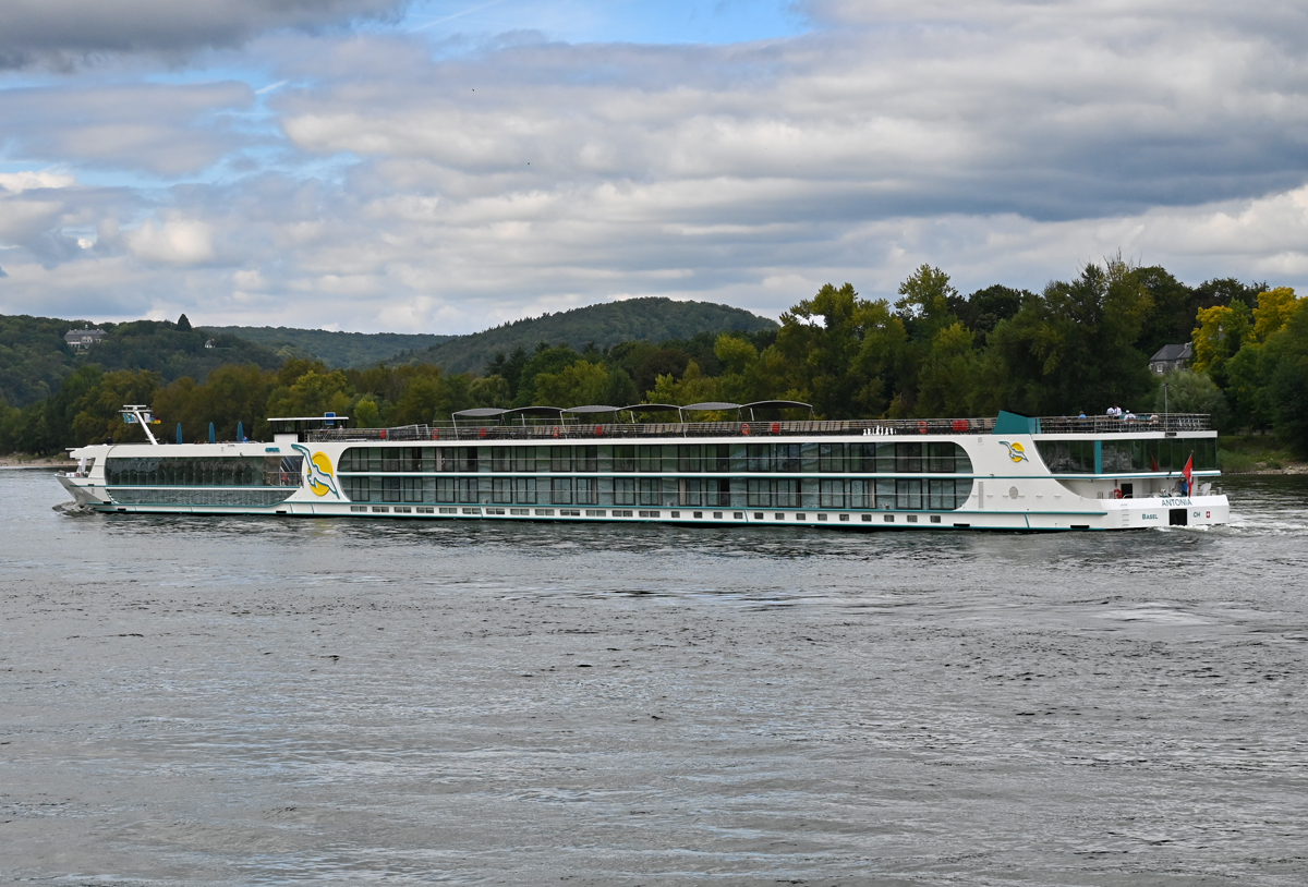 KFGS ANTONIA aus Basel auf dem Rhein in Remagen - 19.09.2021