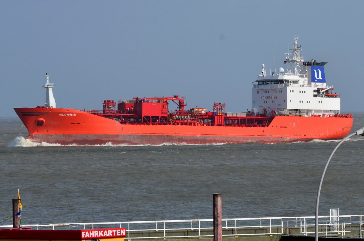 KILSTRAUM , Tanker , IMO 9164732 , Baujahr 1999 , 103.6 × 16.6m , 17.03.2017 Cuxhaven