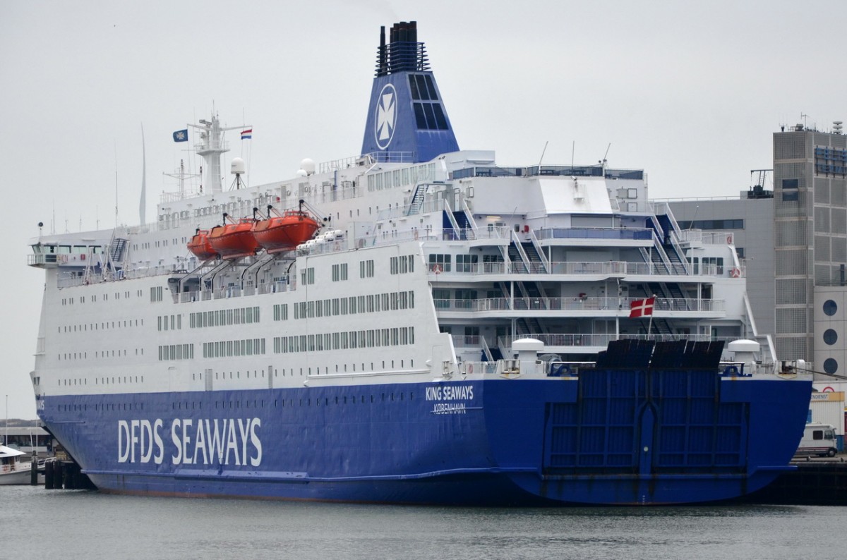 KING  SEAWAYS   Ro-Ro/Passenger Ship    IJmuiden /NL  14.03.2015