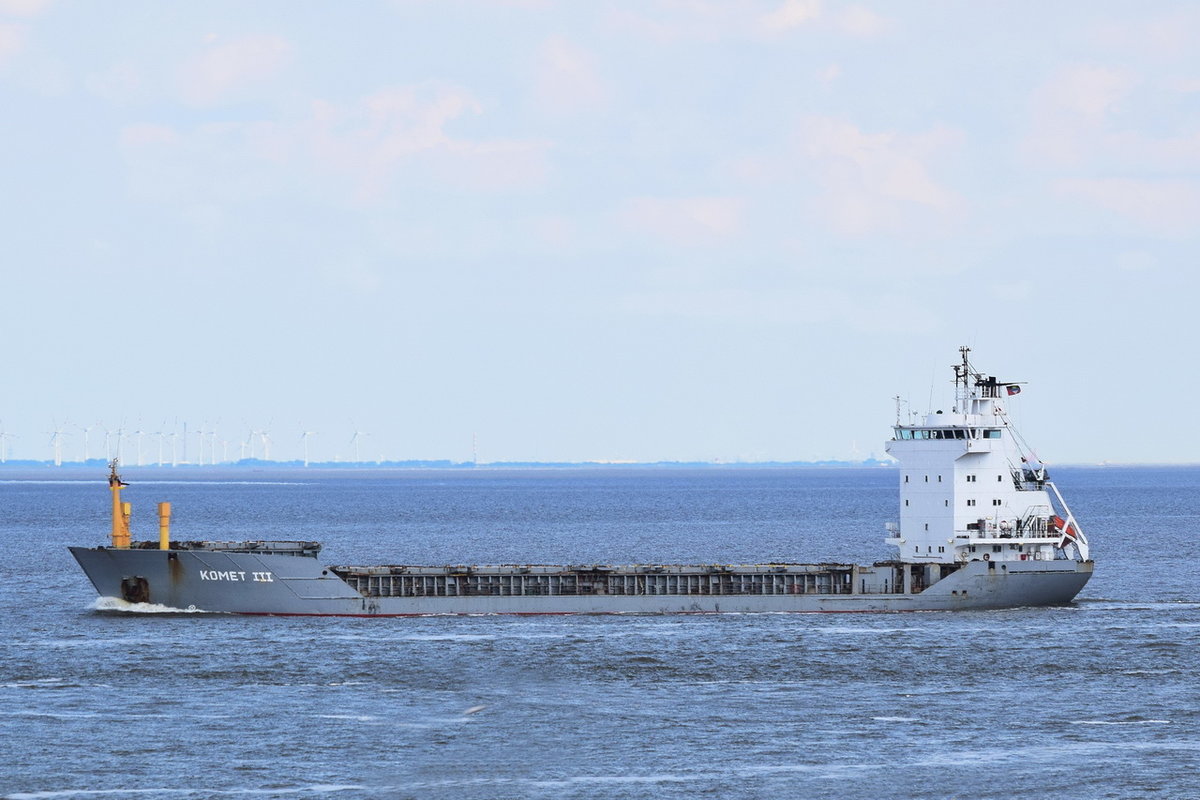 KOMET III , General Cargo , IMO 8919831 , Baujahr 1990 , 111.1 x 16.08 m , 03.06.2020 , Cuxhaven