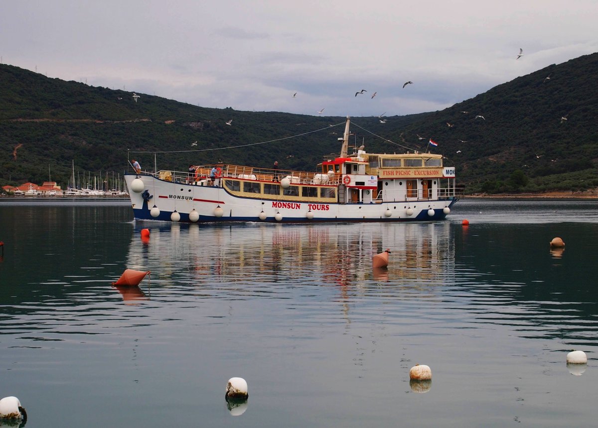 Kreuzer Monsun in Cres am 19.9.2016.