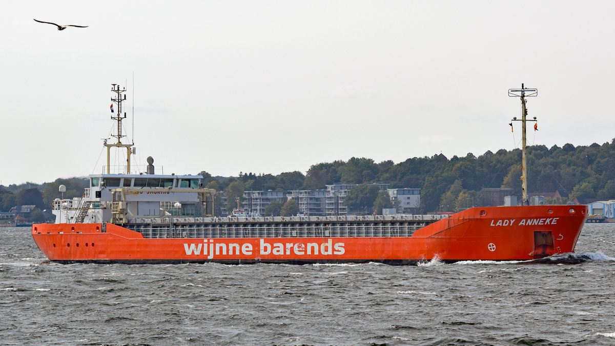 LADY ANNEKE (IMO 9624823) am 13.09.2020 in der Kieler Förde