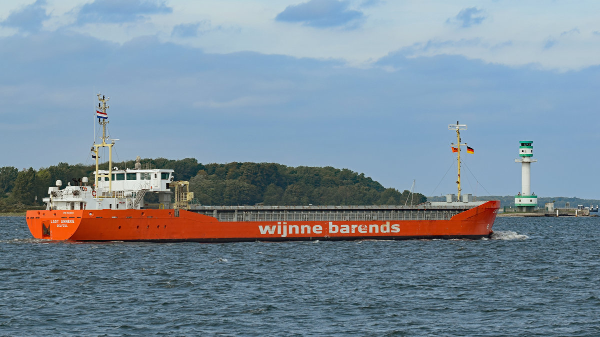 LADY ANNEKE (IMO 9624823) am 13.09.2020 in der Kieler Förde