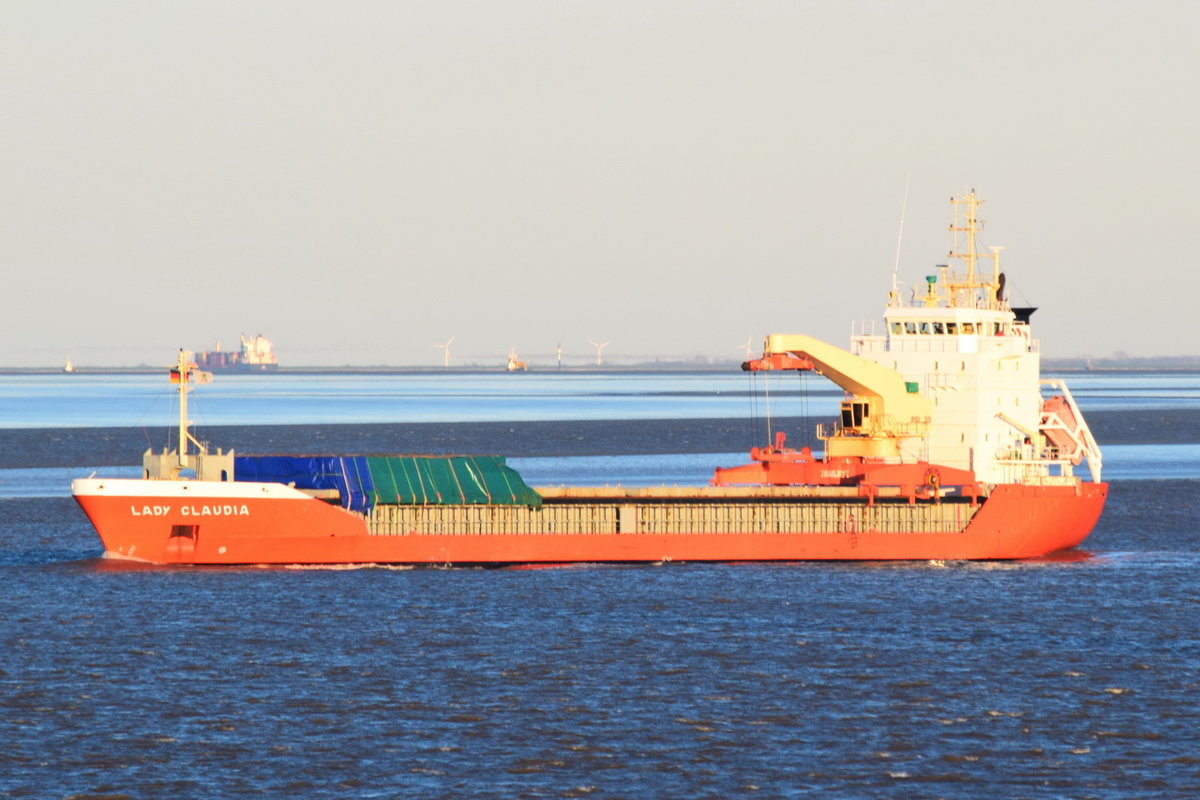 LADY CLAUDIA , General Cargo , IMO 9201798 , Baujahr 1999 , 108.5 x 15.93 m , Cuxhaven , 21.03.2020