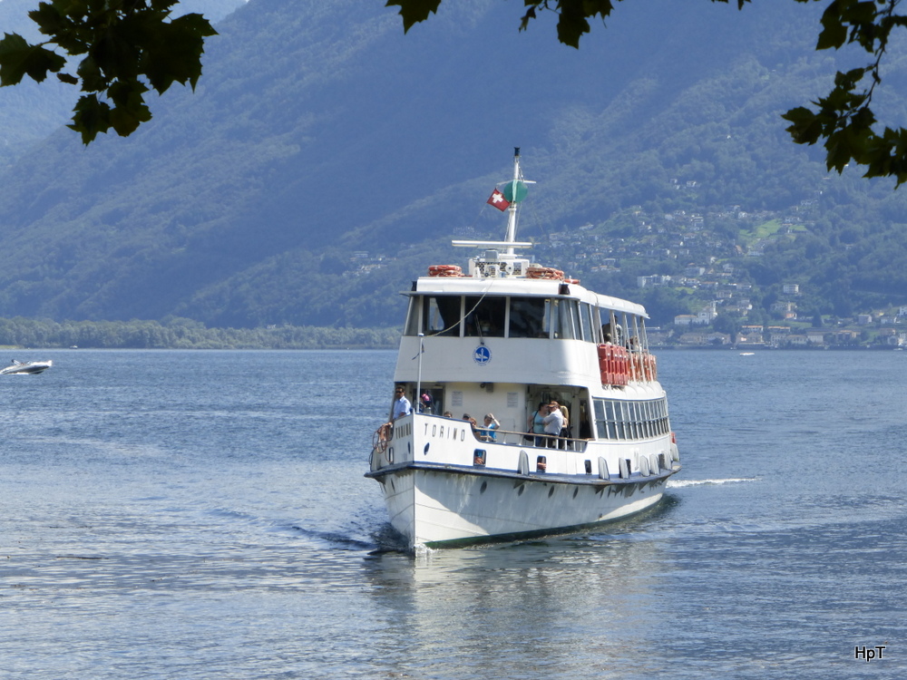 Lago Maggiore - MS Torino unterwegs vor Locarno am 23.08.2014