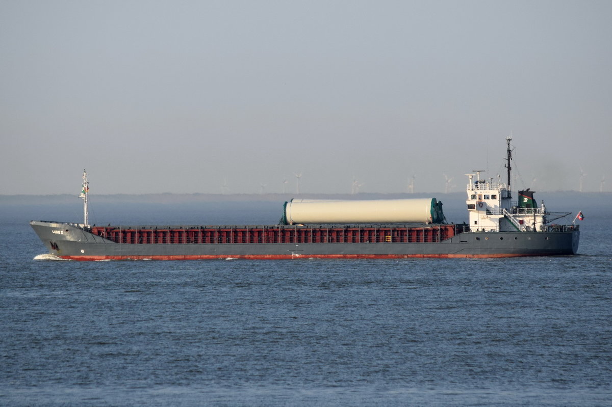 LENE D , General Cargo , IMO 8611013 , Baujahr 1987 , 82.2 × 11.3m , 17.05.2017  Cuxhaven
