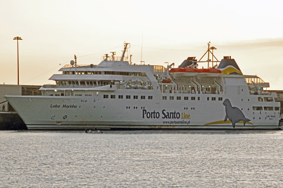 LOBO MARINHO  (IMO: 9267390) am 07.02.2017 im Hafen von Funchal / Madeira